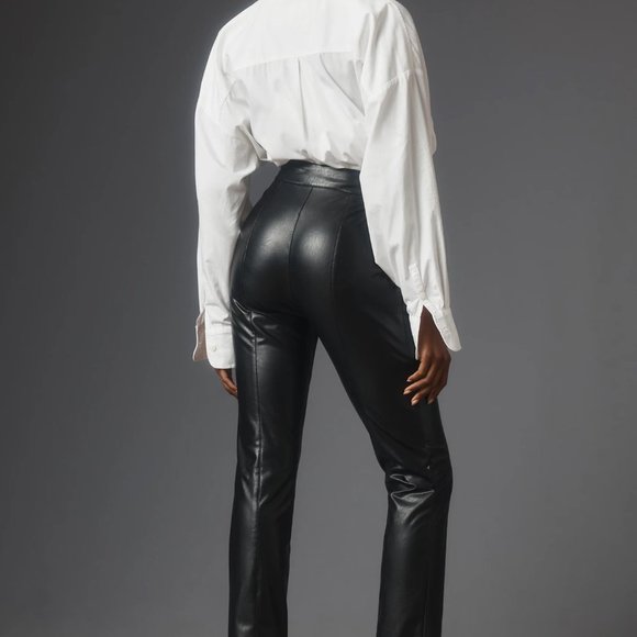 Avec Les Filles by Anthropologie Pleather Pants - Picture 4 of 5